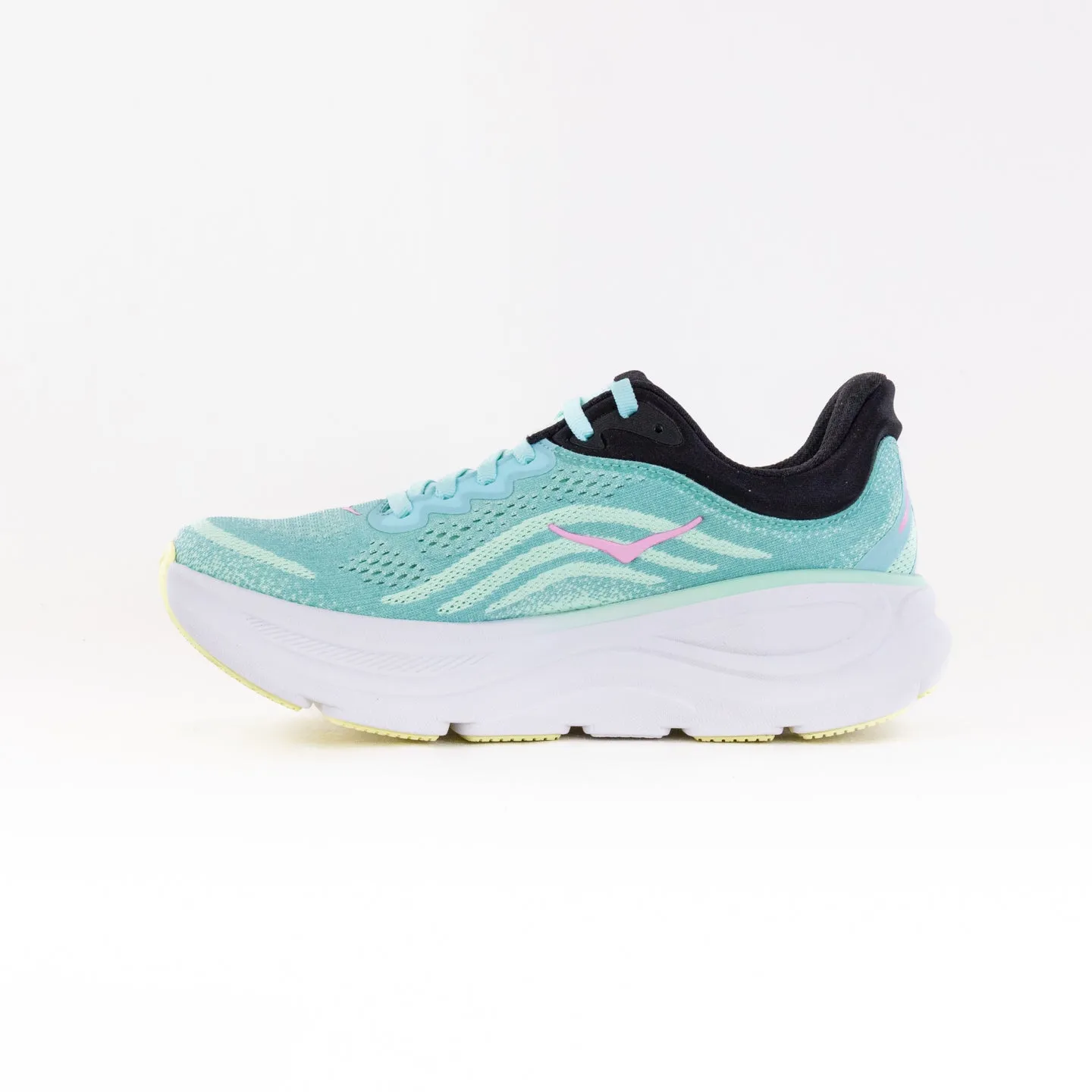 Hoka Bondi 9 Wide (Women's) - Blue Spark/Mint Fluorite training drive