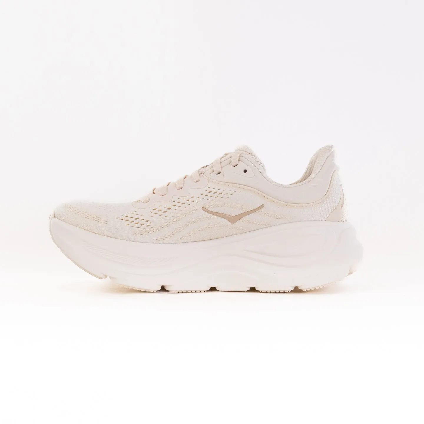 Hoka Bondi 9 Wide (Women's) - Vanilla/Birch bounce mode