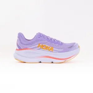 Hoka Bondi 9 (Women's) - Aster Flower/Starlight Glow rain ready
