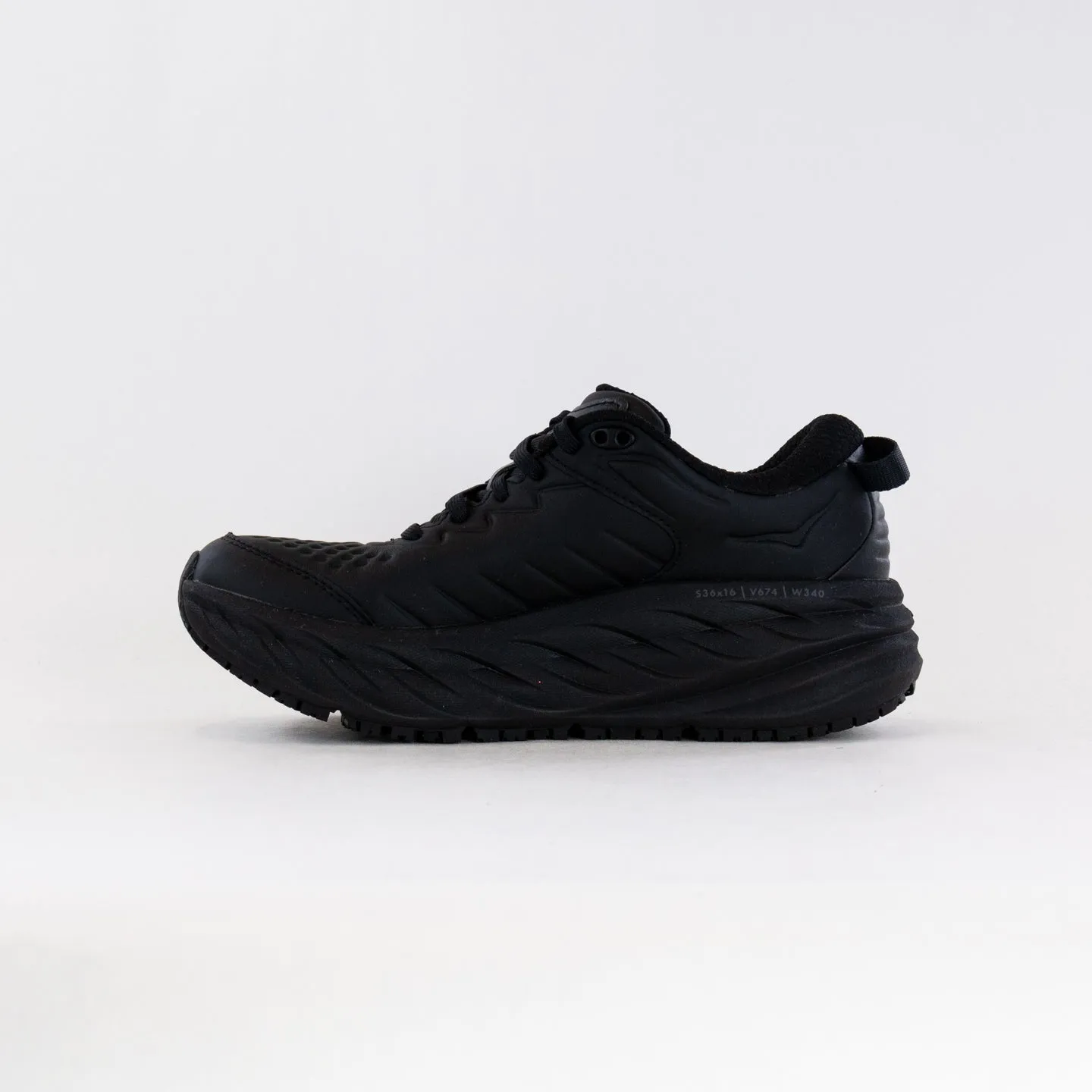Hoka Bondi SR (Men's) - Black step control