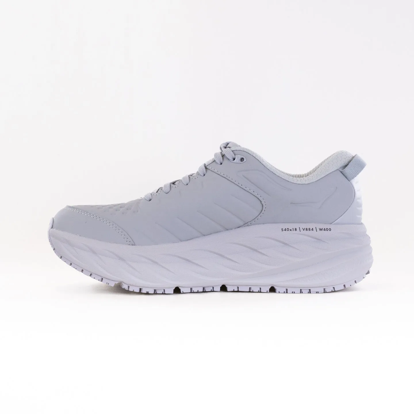 Hoka Bondi SR (Men's) - Harbor Mist/Lunar Rock street boost