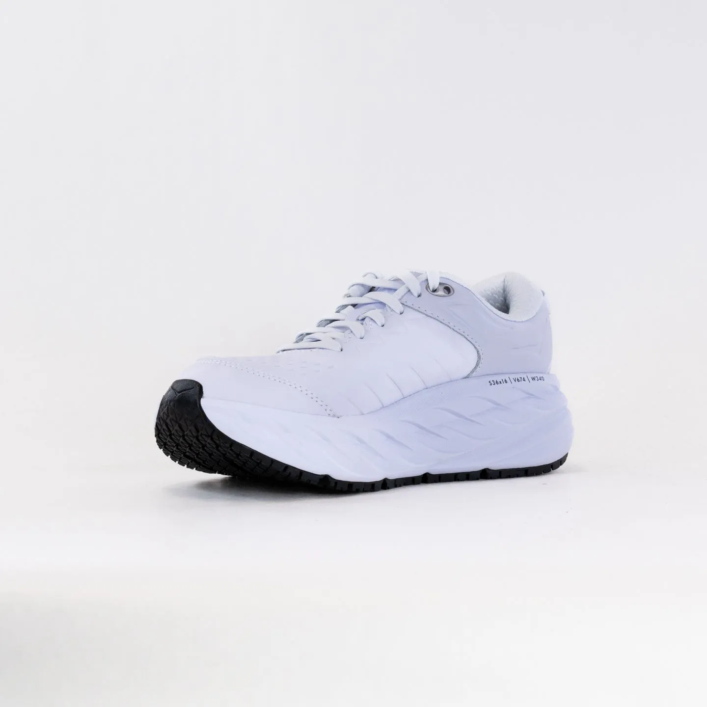 Hoka Bondi SR (Men's) - White terrain gear