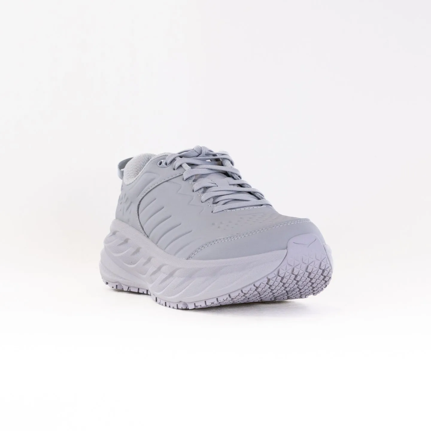 Hoka Bondi SR Wide (Men's) - Harbor Mist/Lunar Rock rain vibe