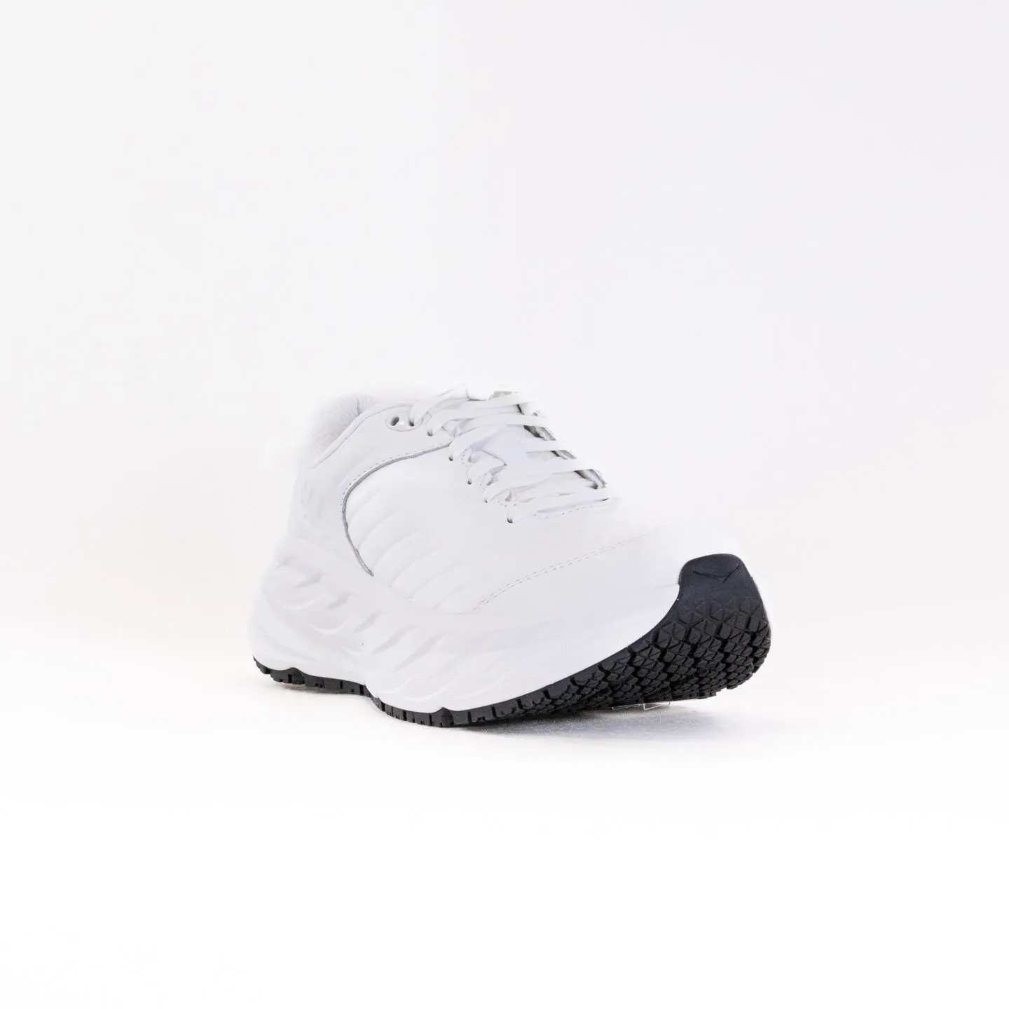 Hoka Bondi SR (Women's) - Frost/Frost cloud bounce