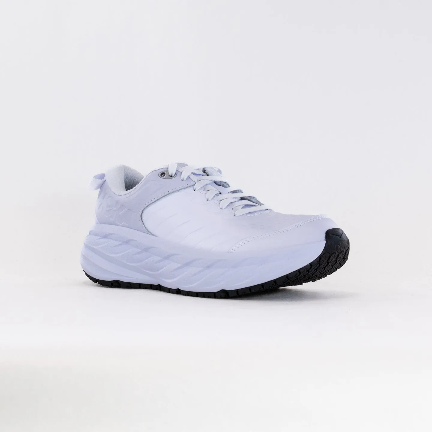 Hoka Bondi SR (Women's) - White casual sprint