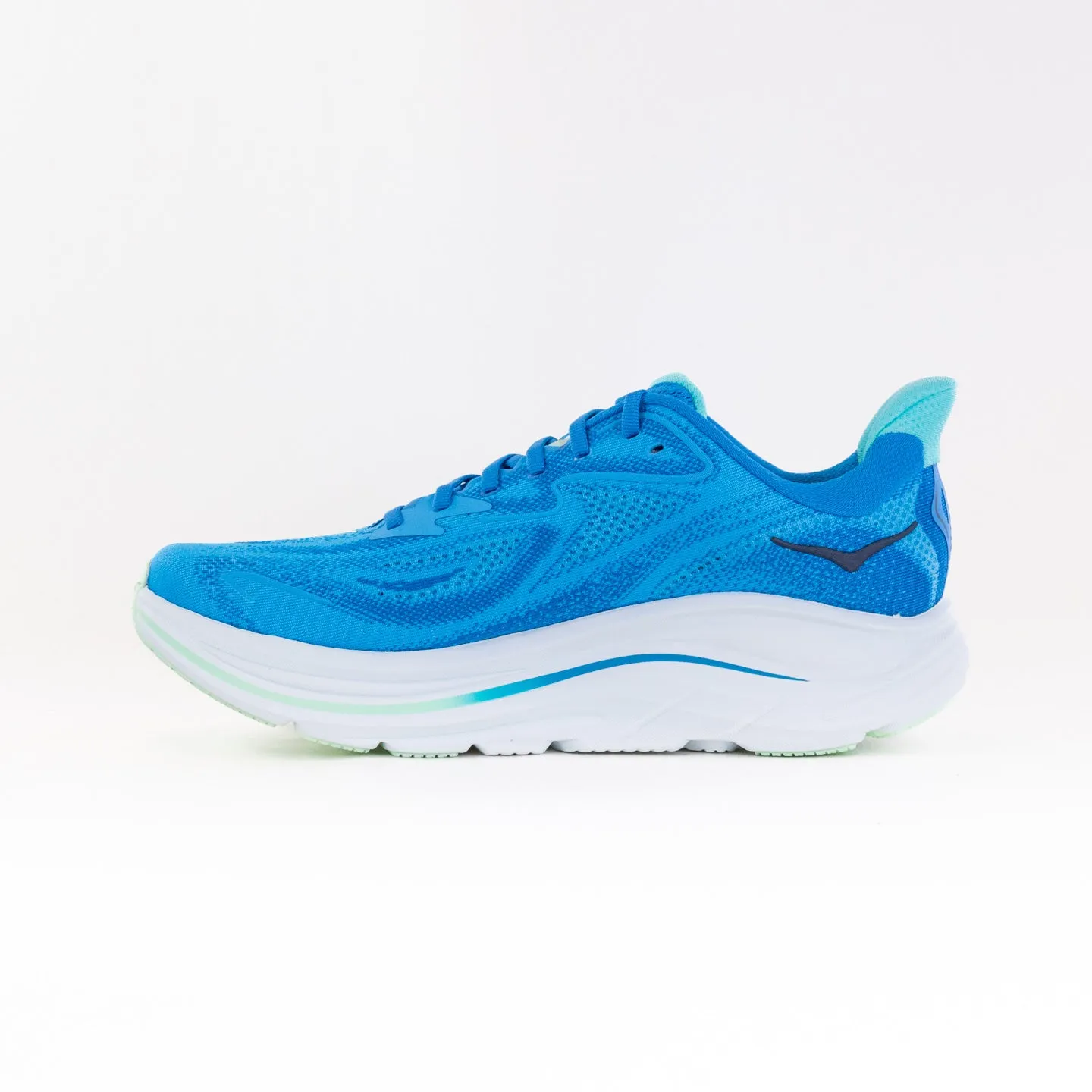 Hoka Clifton 10 Wide (Men's) - Hoka Blue/Skyward Blue casual sprint