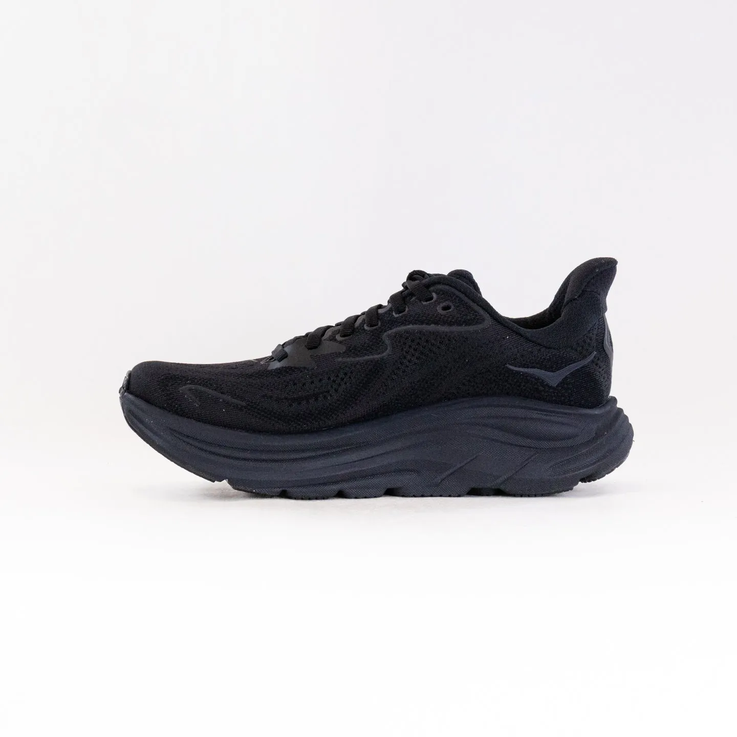 Hoka Clifton 10 Wide (Women's) - Black/Black speed thrill