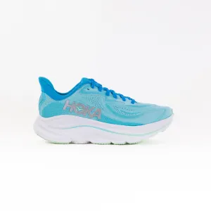 Hoka Clifton 10 Wide (Women's) - Skyward Blue/Cielo Blue pavement zone Hoka Clifton 10 Wide (Women's) - Skyward Blue/Cielo Blue rain vibe