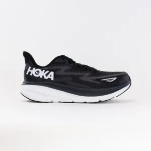 Hoka Clifton 9 (Men's) - Black/White energy loop