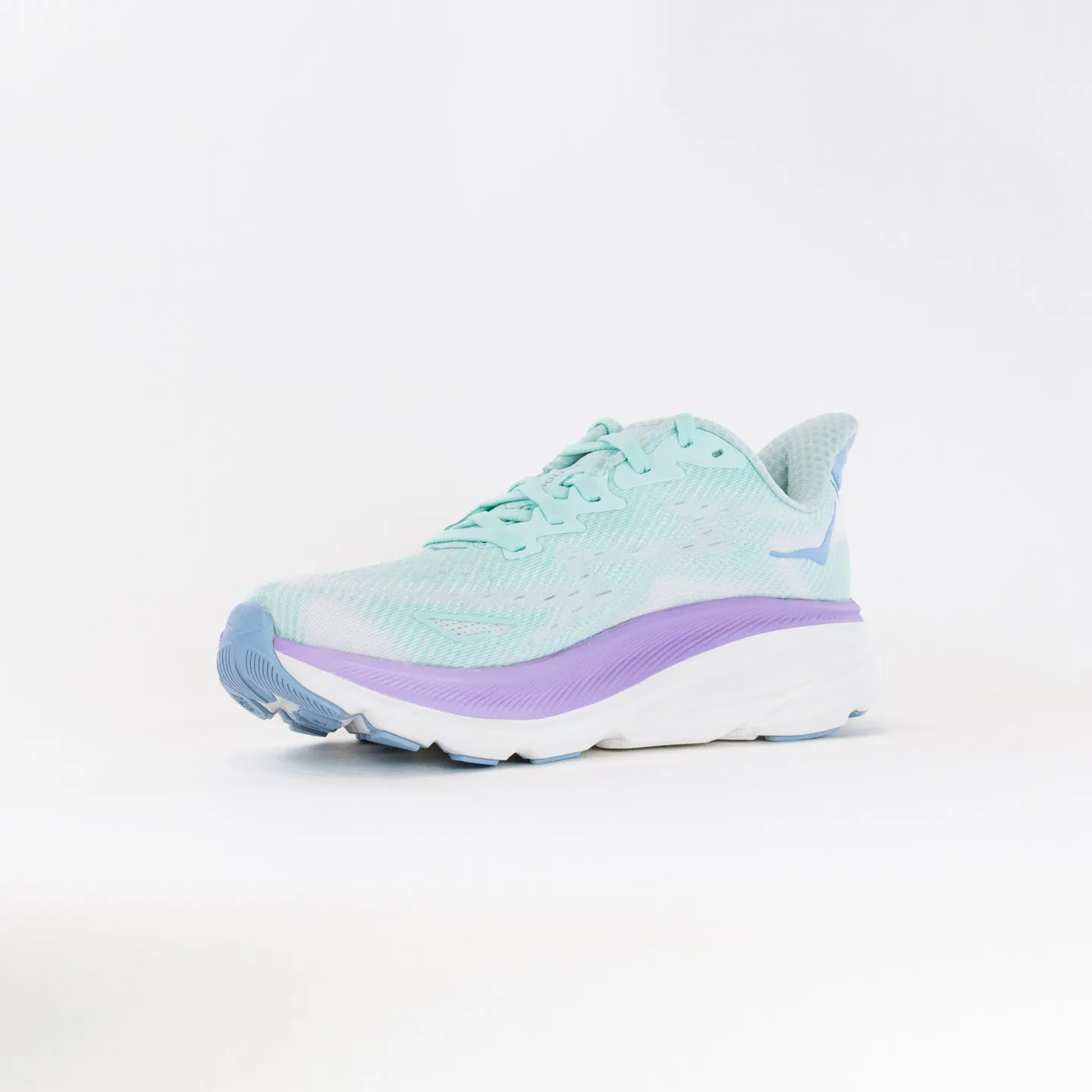 Hoka Clifton 9 Wide (Women's) - Solm heel wrap