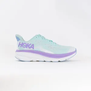 Hoka Clifton 9 Wide (Women's) - Solm light cloud