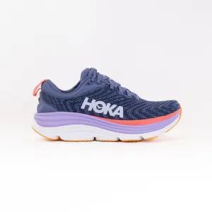 Hoka Gaviota 5 Wide (Women's) - Anchor/Grapefruit rain vibe Hoka Gaviota 5 Wide (Women's) - Anchor/Grapefruit soft pulse