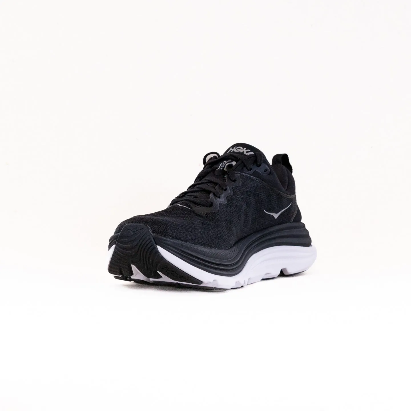 Hoka Gaviota 5 (Women's) - Black/White form zone