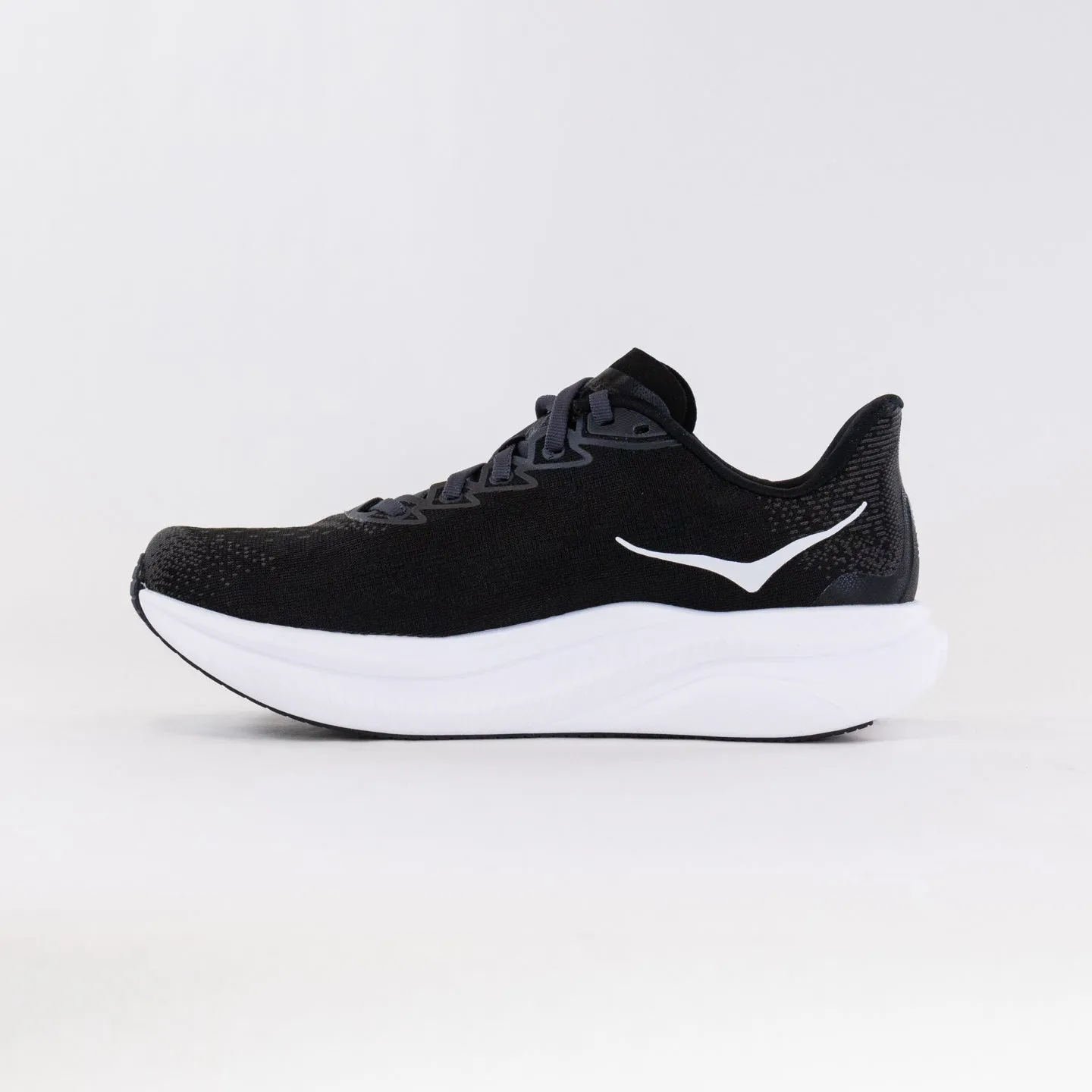 Hoka Mach 6 (Men's) - Black/White shock control