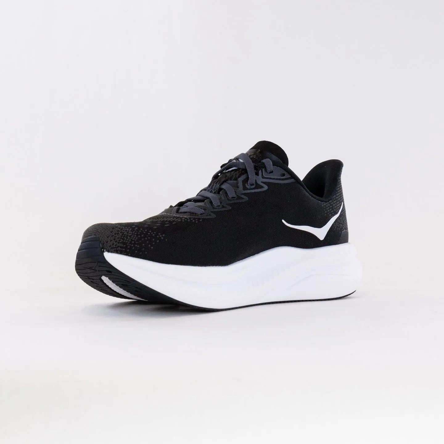Hoka Mach 6 (Men's) Wide - Black/White speed zone