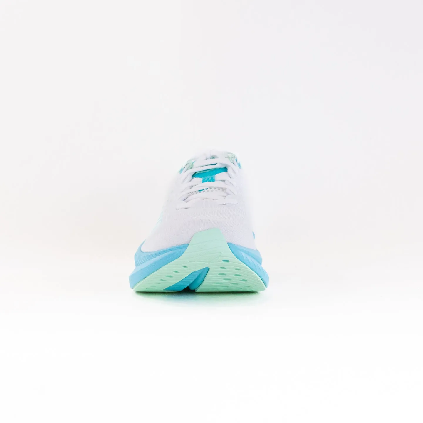 Hoka Mach 6 (Women's) - White/Cielo Blue city dash