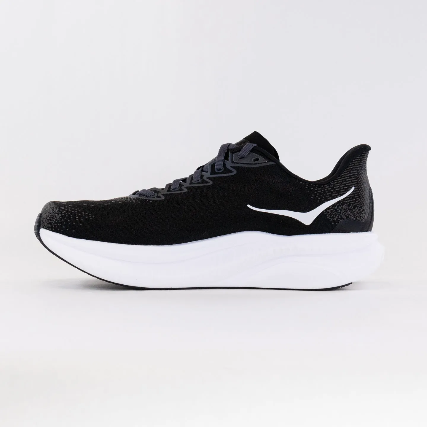 Hoka Mach 6 (Women's) Wide - Black/White ride light