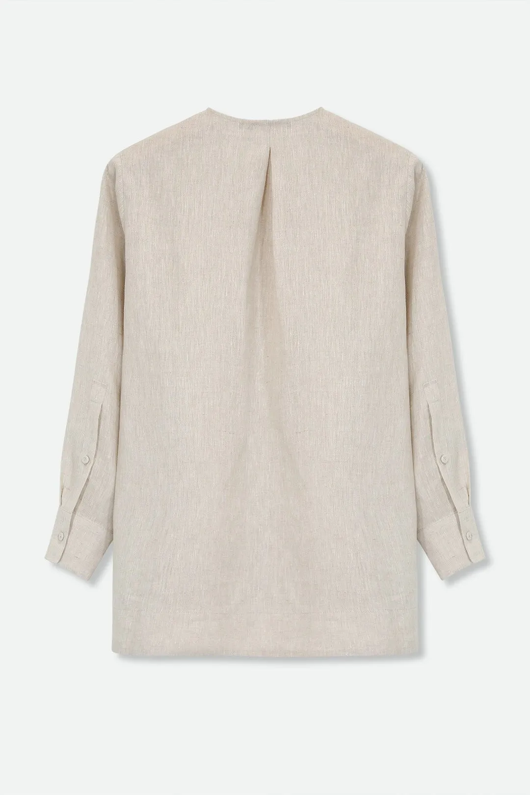 ILONA SHIRT IN PREMIUM ITALIAN LINEN FLAX daily comfort