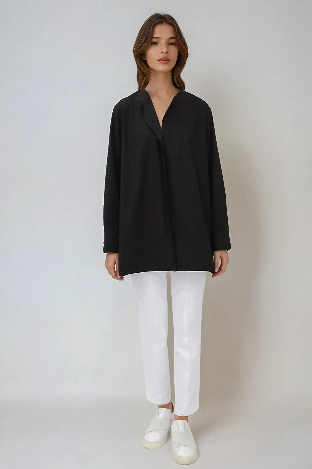 ILONA SHIRT IN PREMIUM ITALIAN LINEN slow taste