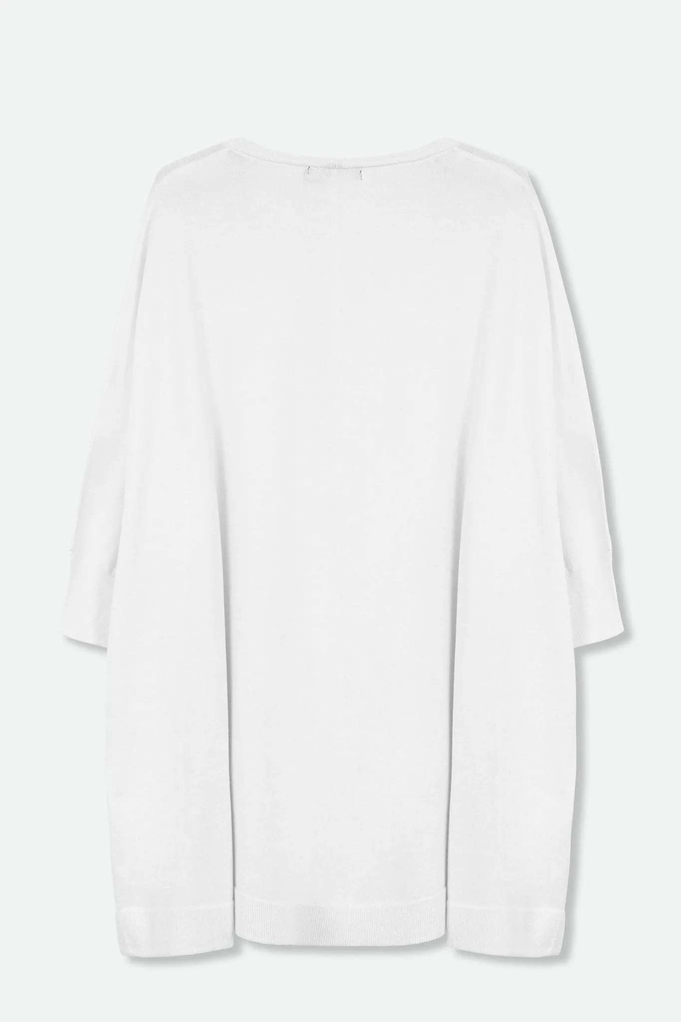 IRINA PONCHO IN KNIT PIMA COTTON STRETCH gender free