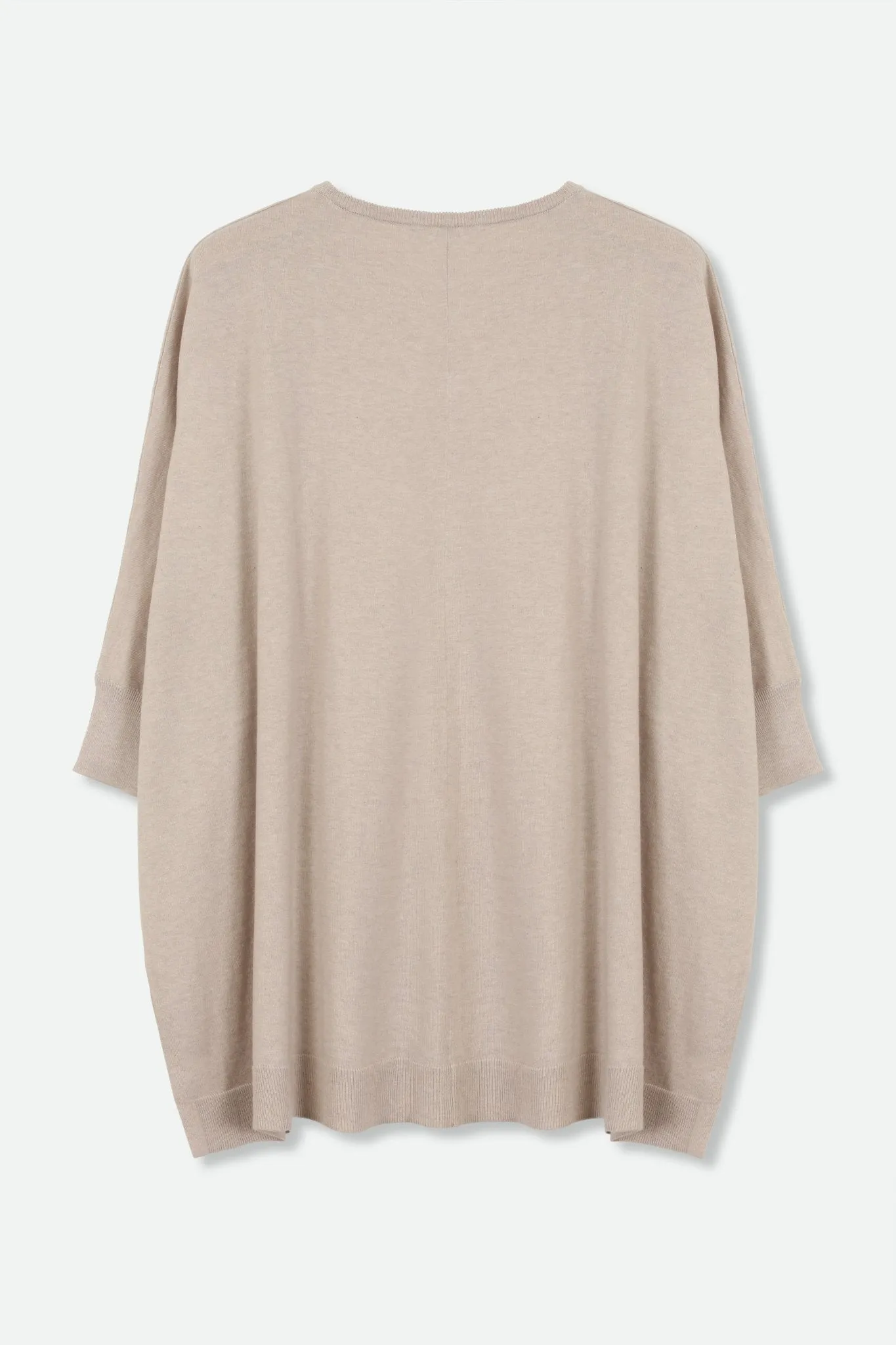 IRINA PONCHO IN KNIT PIMA COTTON STRETCH LIMITED EDITION COLORS fall fashion