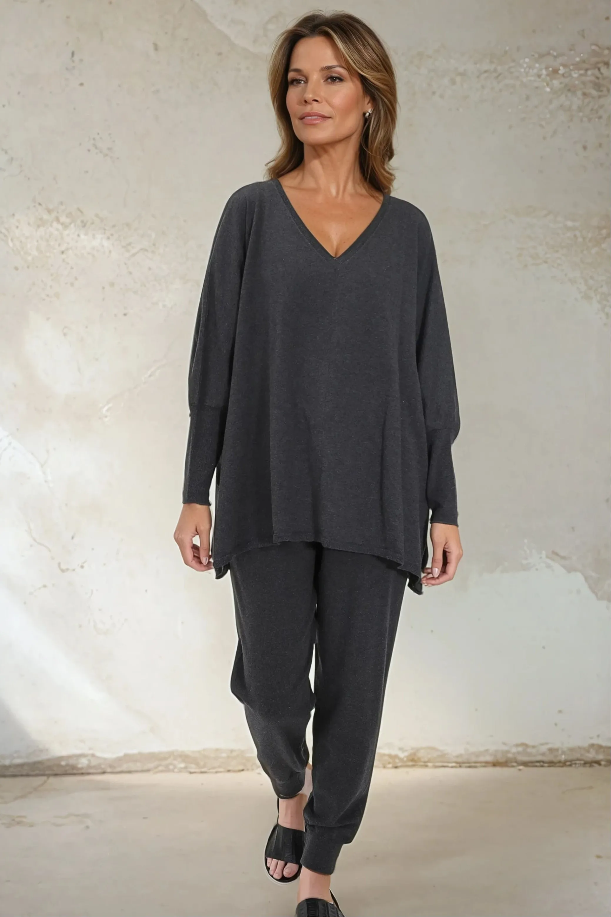 JOEY JOGGER PANT IN KNIT PIMA COTTON STRETCH family fit