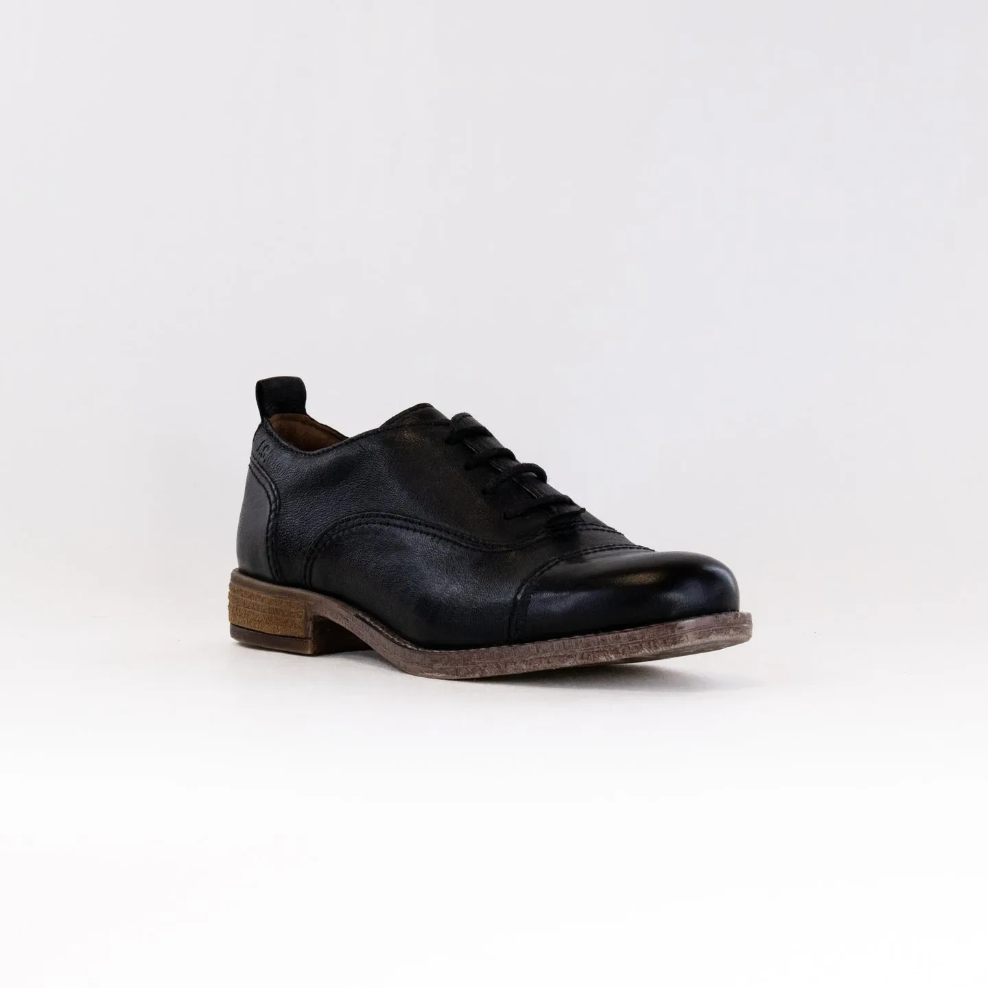 Josef Seibel Sienna 85 (Women's) - Black Washed Leather rubber base