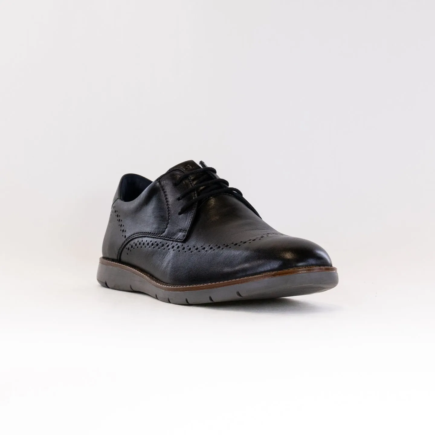 Josef Seibel Tyler 33 (Men's) - Black Smooth friction lock