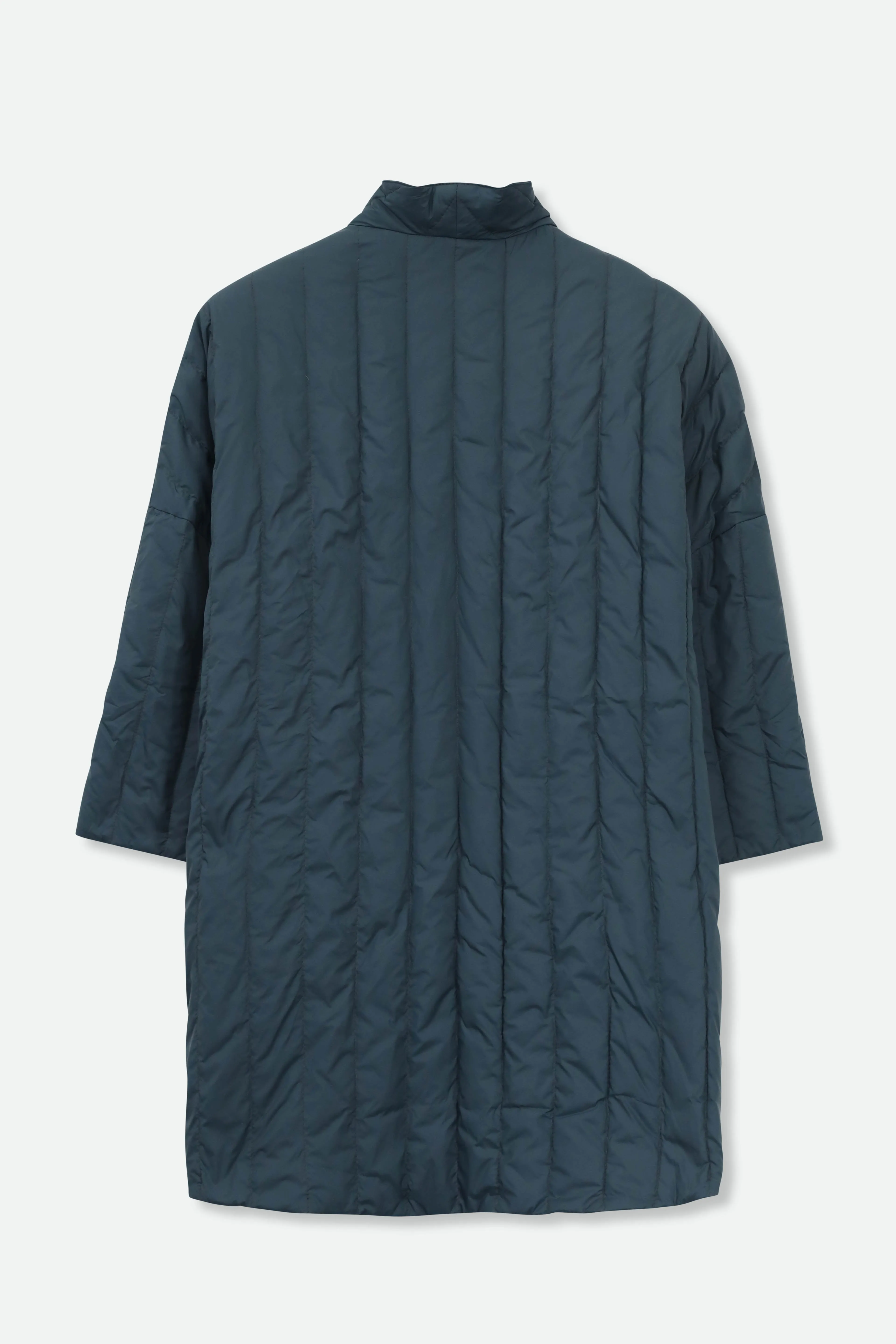 KIMONO BARN COAT IN GOOSE DOWN run errands