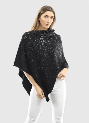 La Fiorentina Embellished Poncho emotional wear La Fiorentina Embellished Poncho mini trip fit