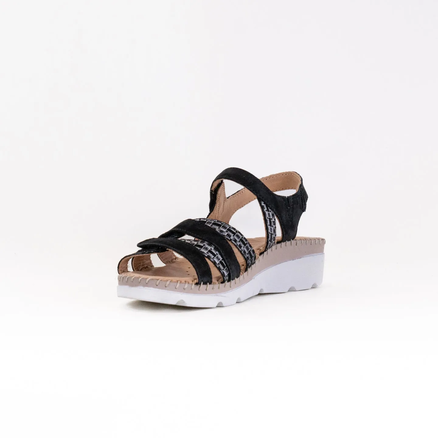La Plume Fiesta (Women's) - Black Relax Look