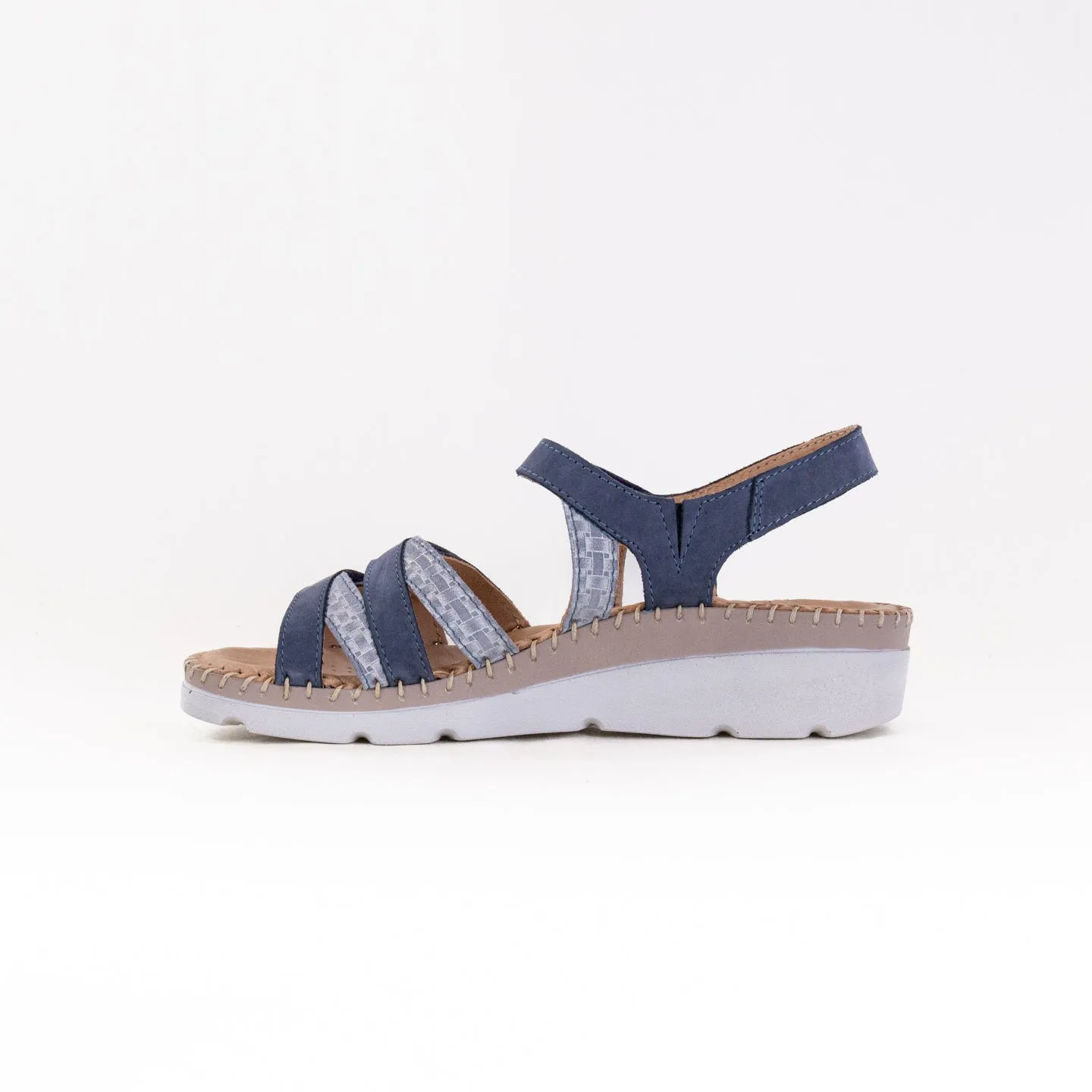 La Plume Fiesta (Women's) - Denim Simple Style