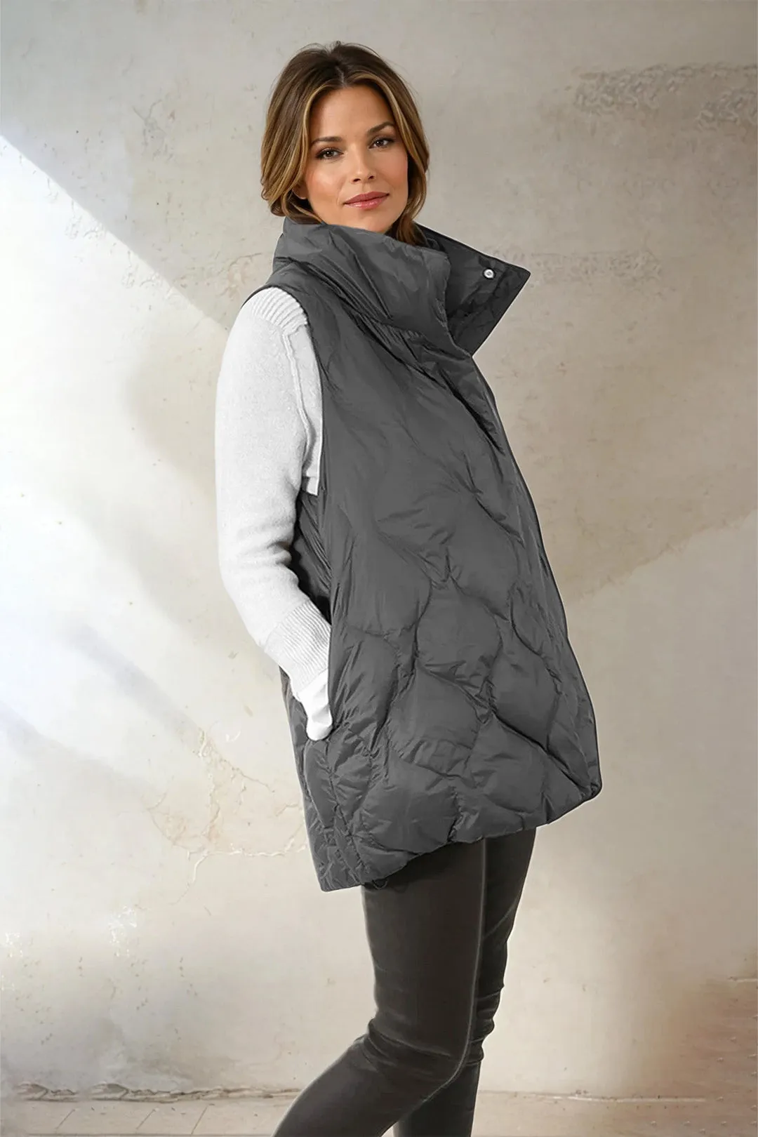 LA ROCHE VEST IN LIGHTWEIGHT GOOSE DOWN dream fit