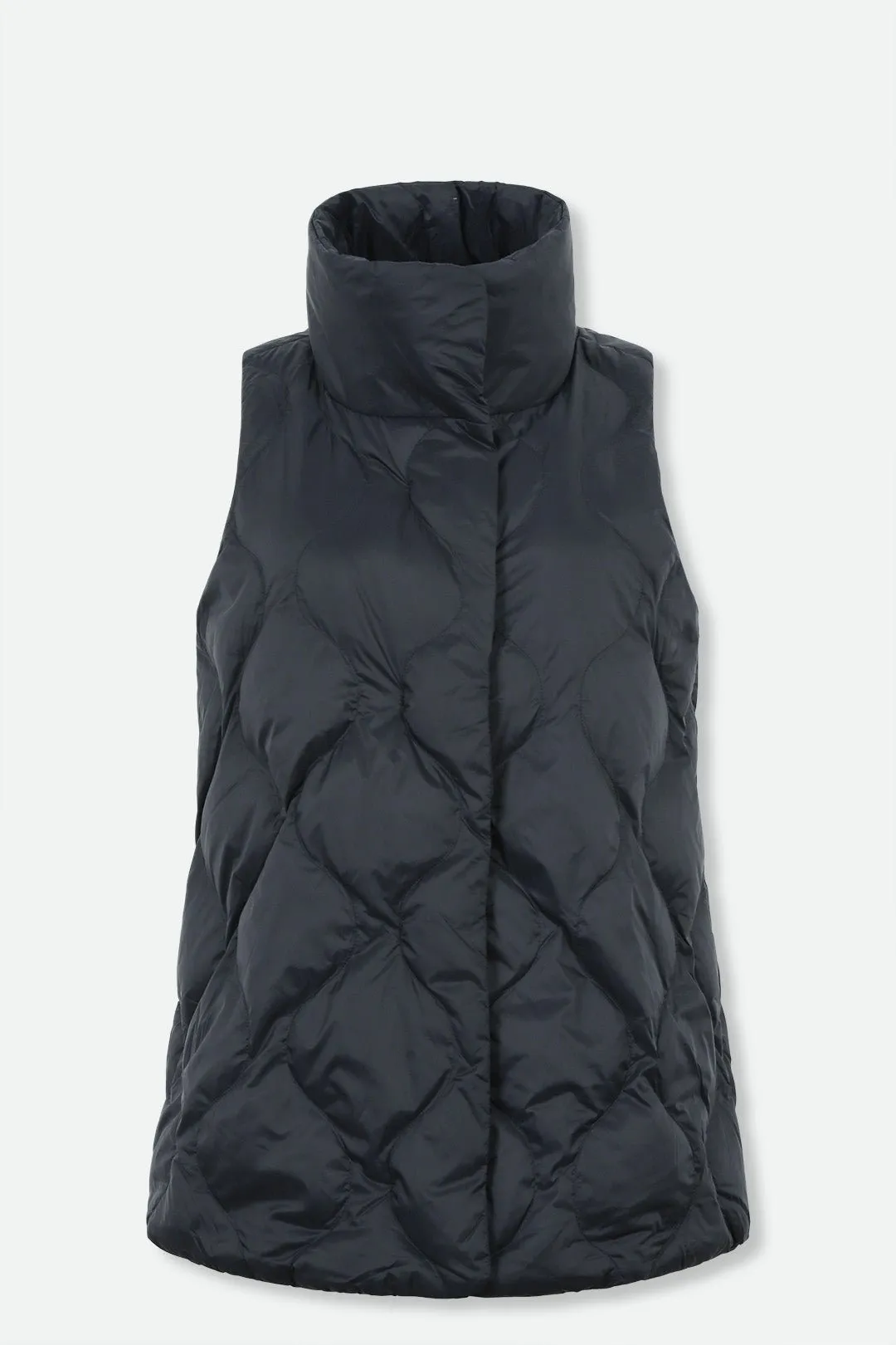 LA ROCHE VEST IN LIGHTWEIGHT GOOSE DOWN style breeze