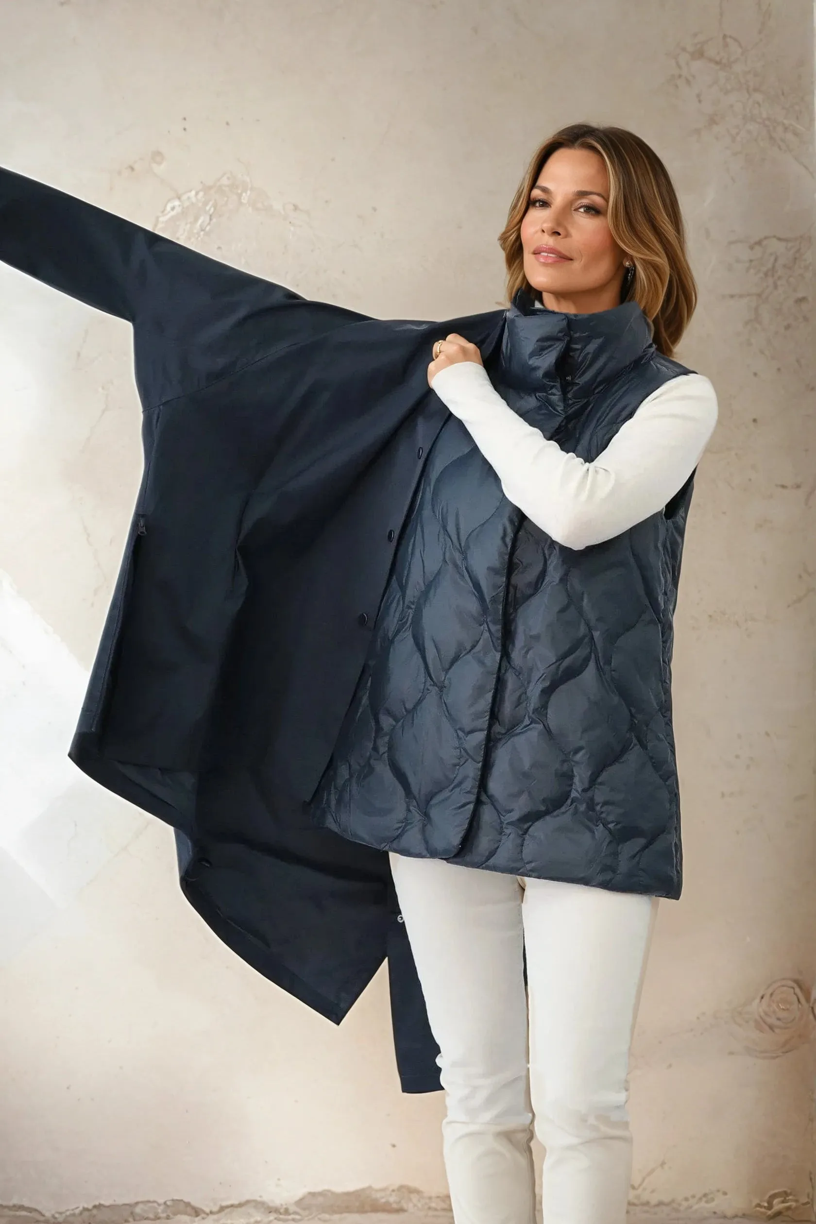 LA ROCHE VEST IN LIGHTWEIGHT GOOSE DOWN cloud guard