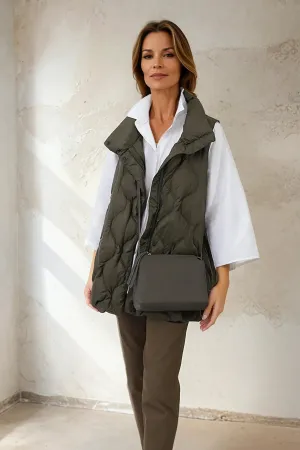 LA ROCHE VEST IN LIGHTWEIGHT GOOSE DOWN street chill