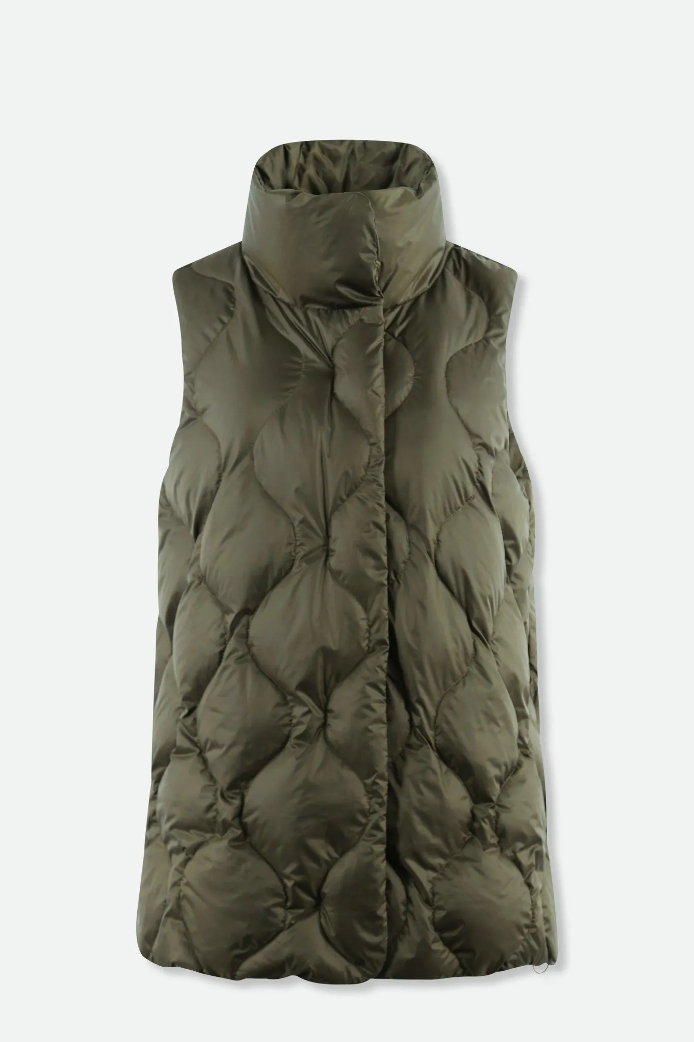 LA ROCHE VEST IN LIGHTWEIGHT GOOSE DOWN morning breeze