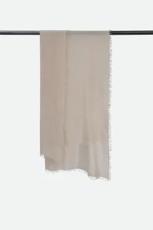 LAN SCARF IN CASHMERE QUARTZ casual pair LAN SCARF IN CASHMERE QUARTZ hug feel