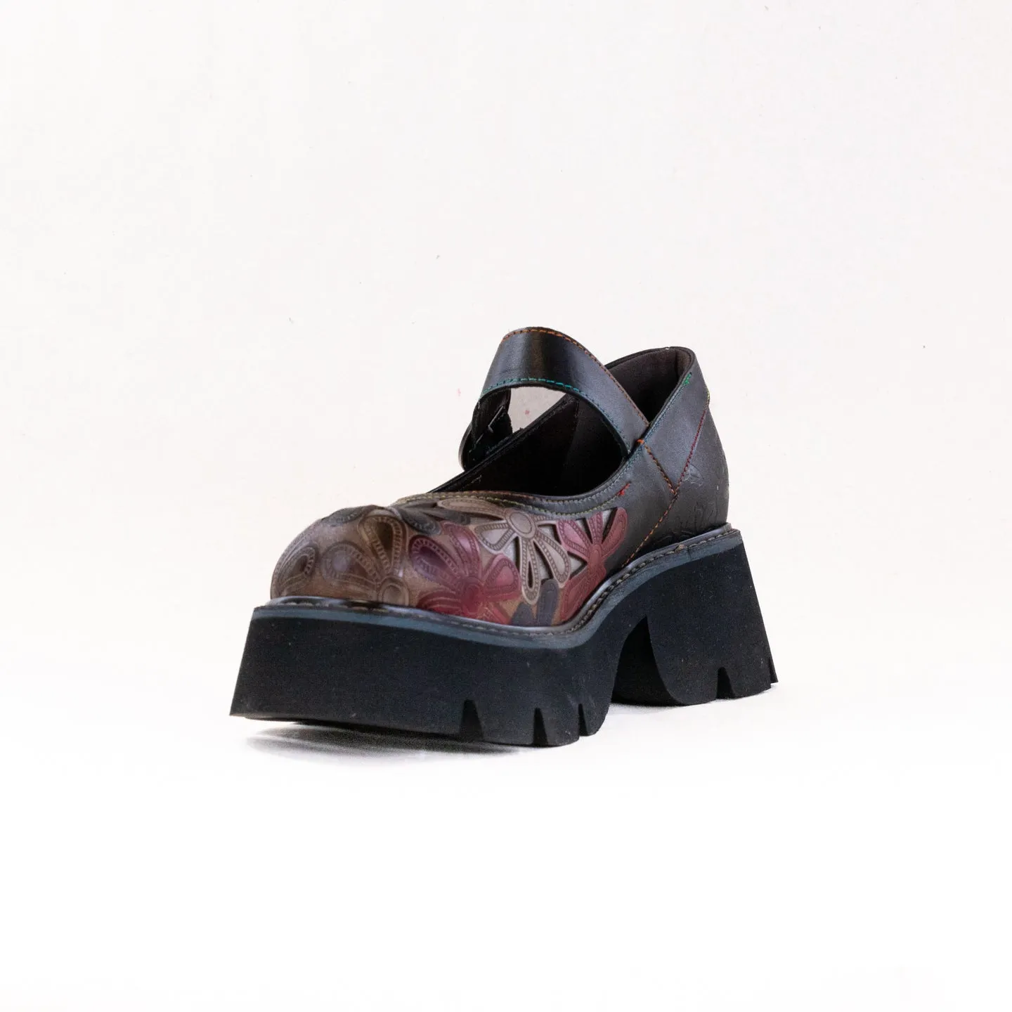 L'Artiste Busybee (Women's) - Black Multi toe lock