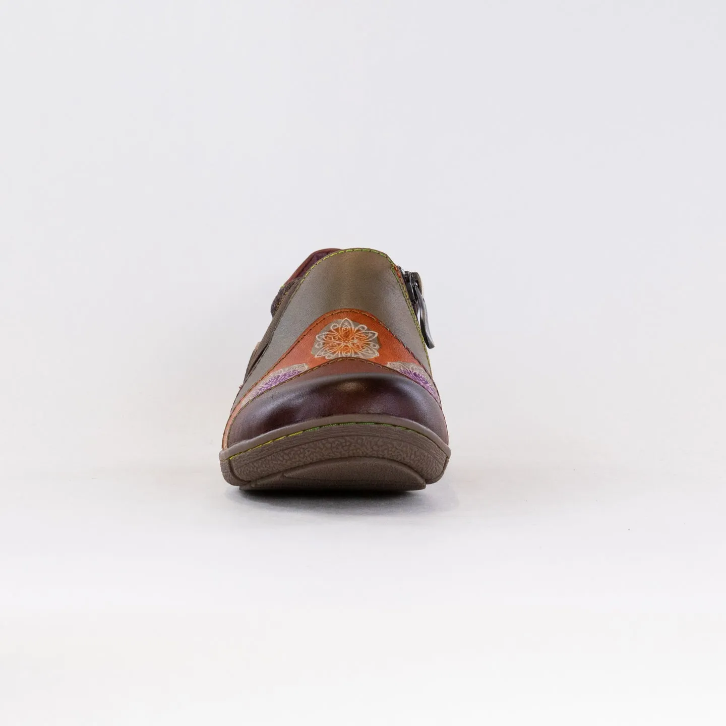 L'Artiste Lata (Women's) - Brown Multi trail flexibility