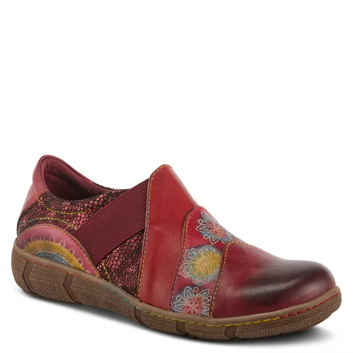 L'Artiste Lata (Women's) - Cabernet Multi toe lock