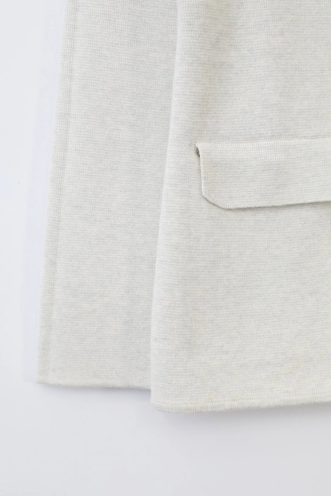 LENNOX PIMA COTTON KNIT BLAZER cloud soft