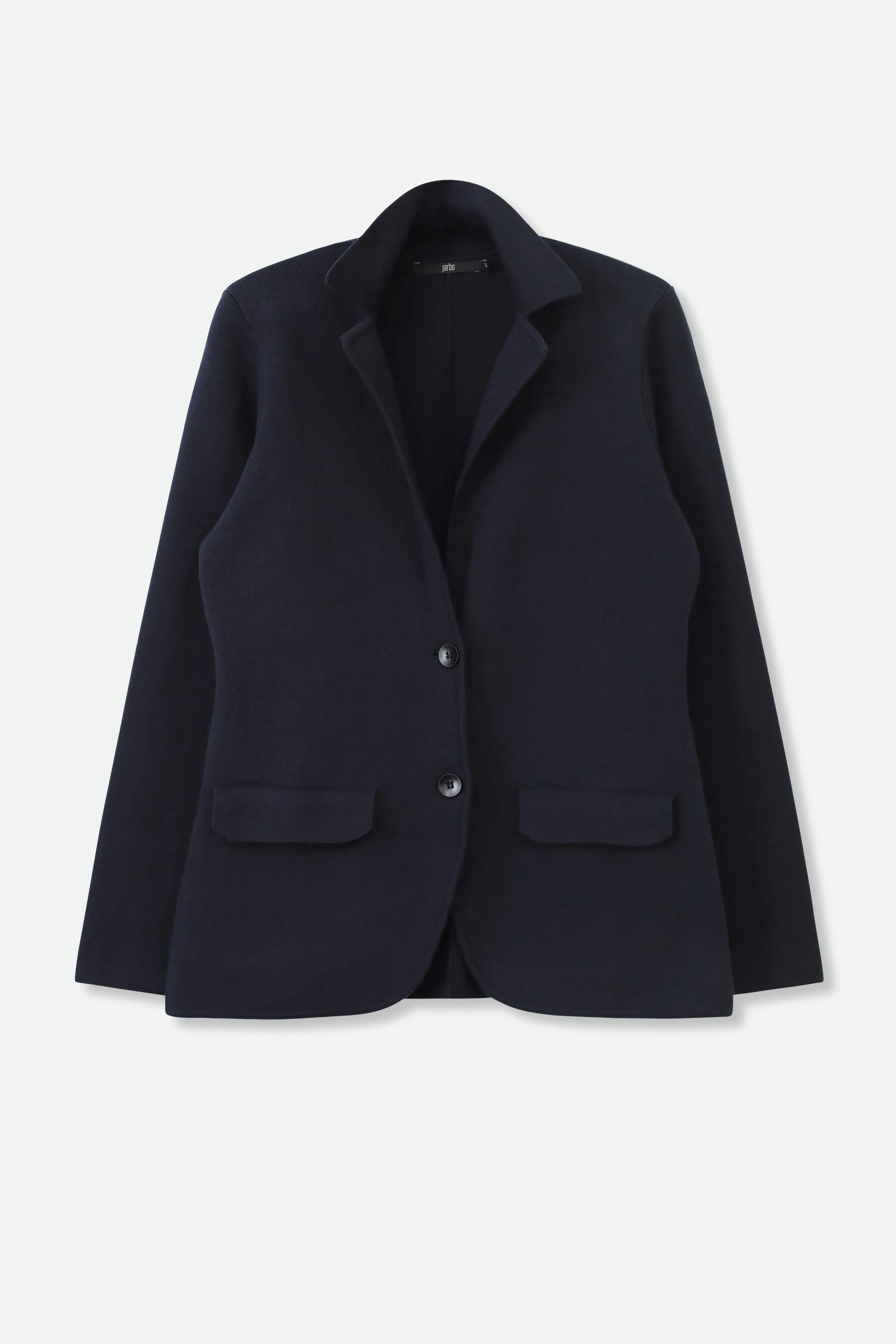 LENNOX PIMA COTTON KNIT BLAZER easy wash