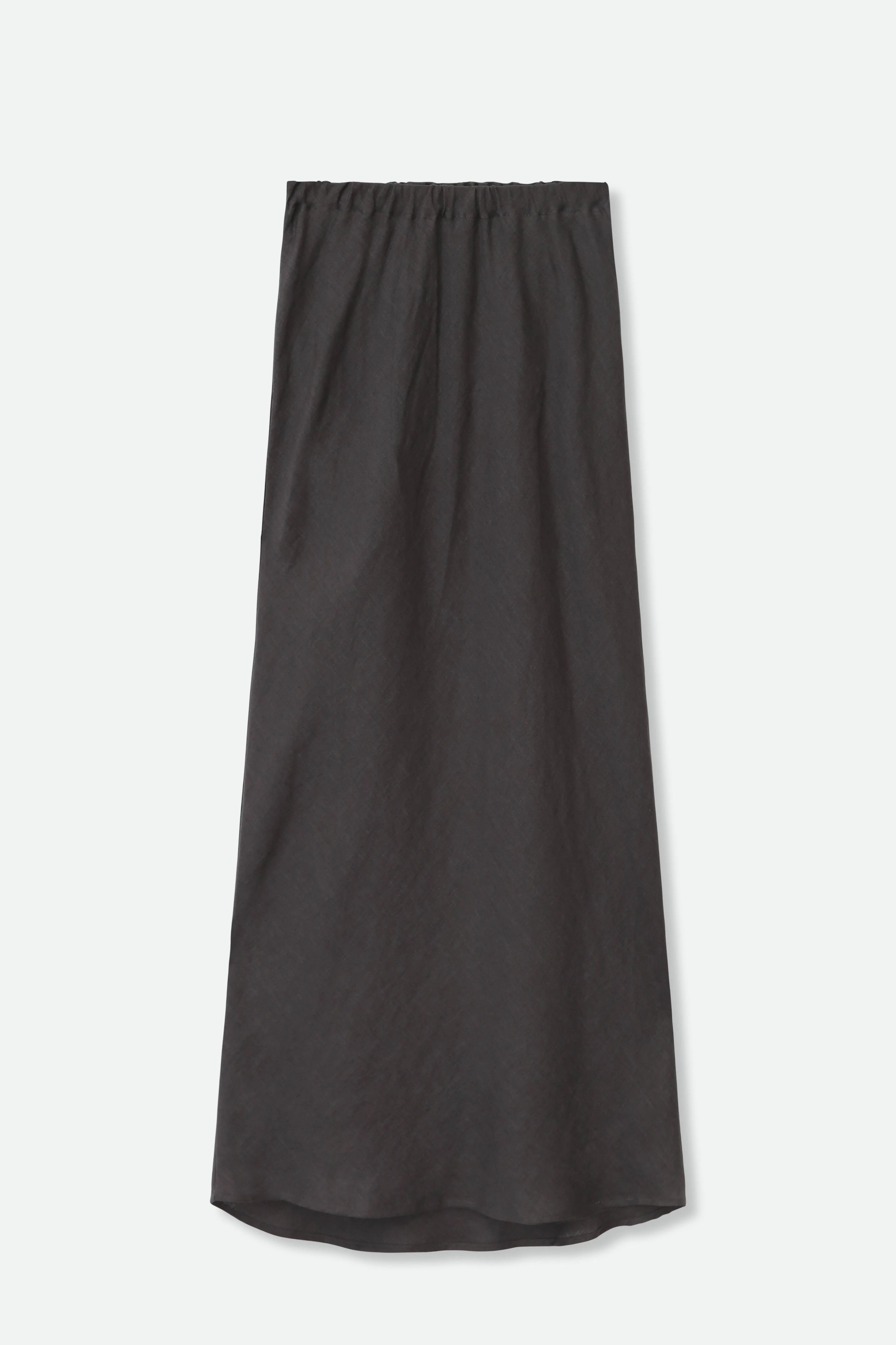 LEONORA BIAS SKIRT IN ITALIAN LINEN outdoor vibe