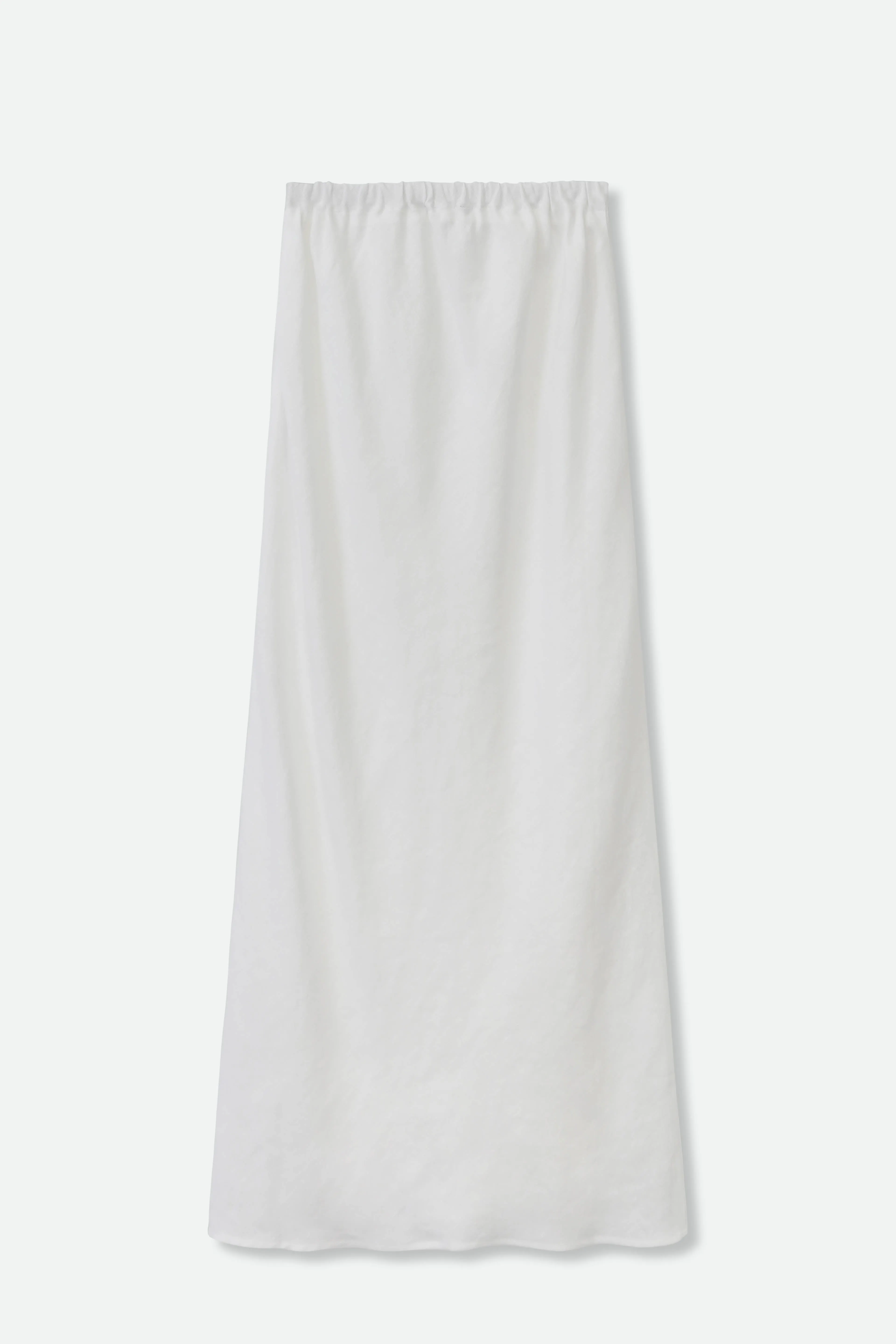 LEONORA BIAS SKIRT IN ITALIAN LINEN light travel