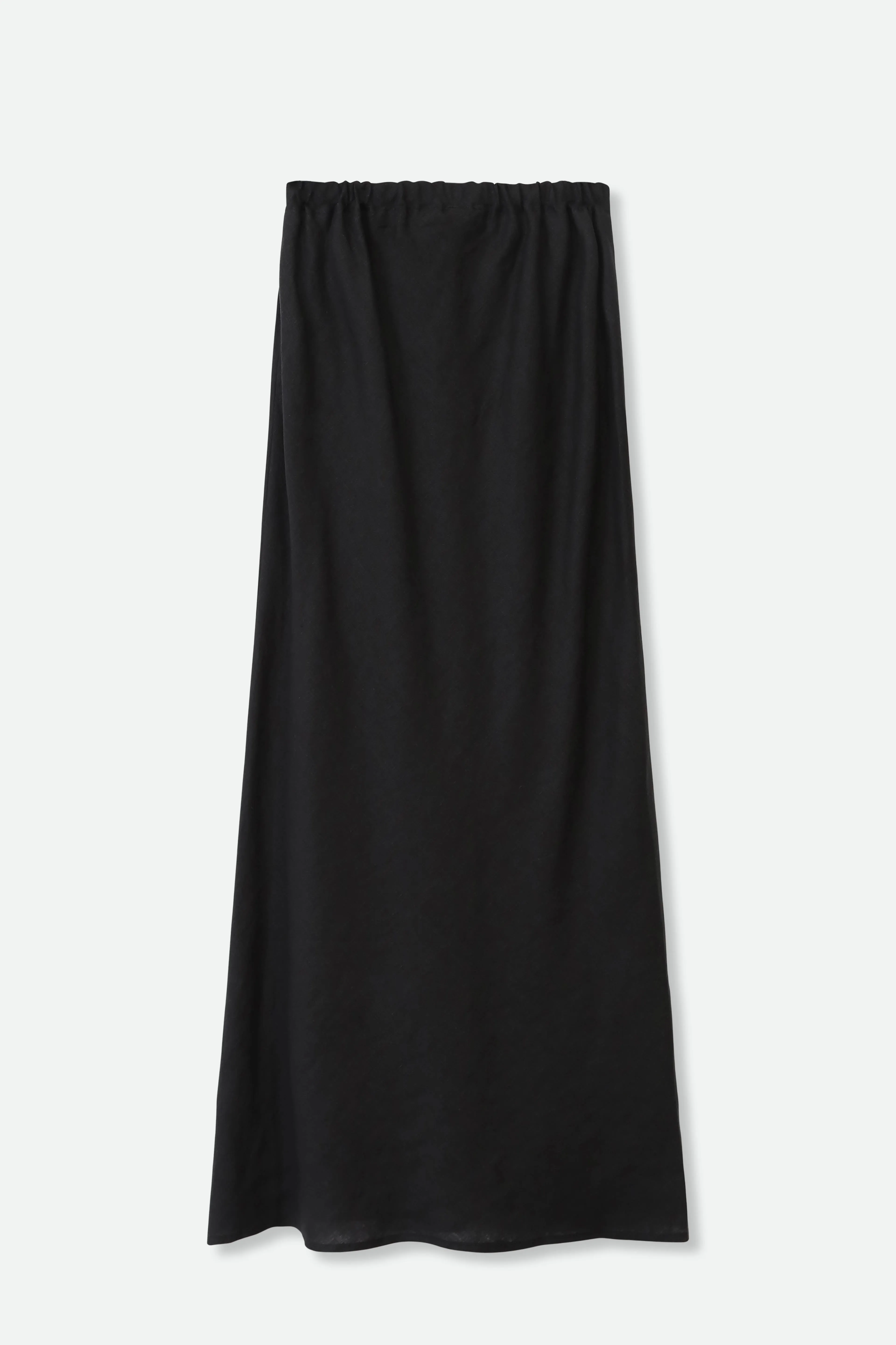 LEONORA BIAS SKIRT IN ITALIAN LINEN easy accent