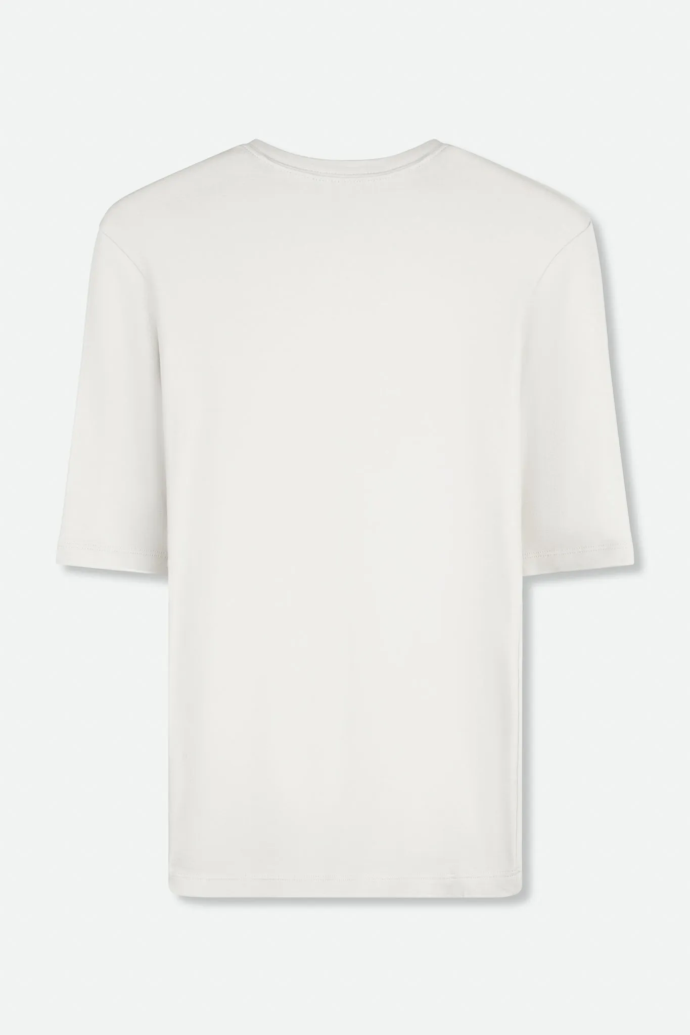 LIMITED EDITION COLLECTION ELBOW SLEEVE CREW IN PIMA COTTON STRETCH seamless tech