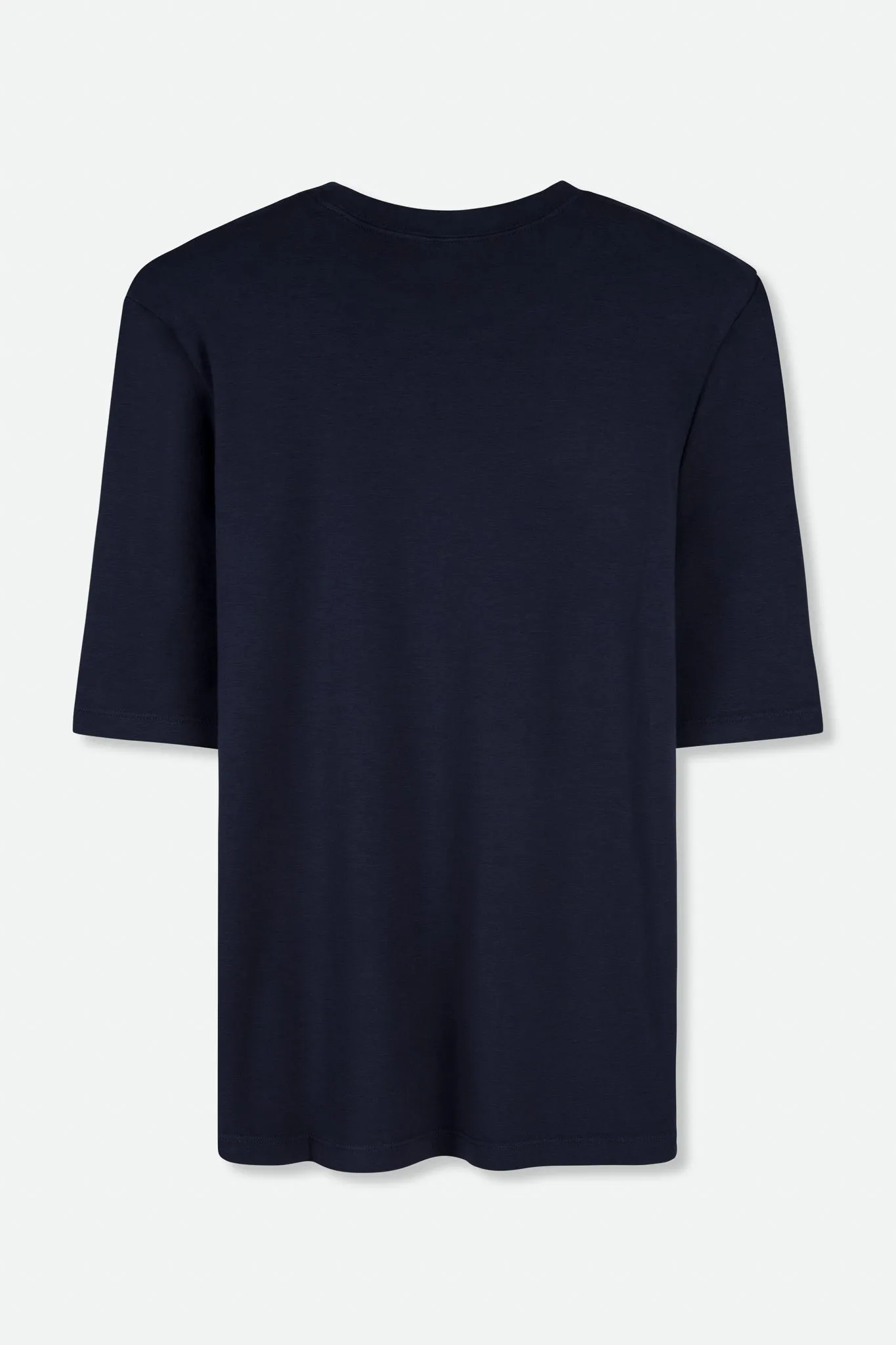 LIMITED EDITION COLLECTION ELBOW SLEEVE CREW IN PIMA COTTON STRETCH life beauty