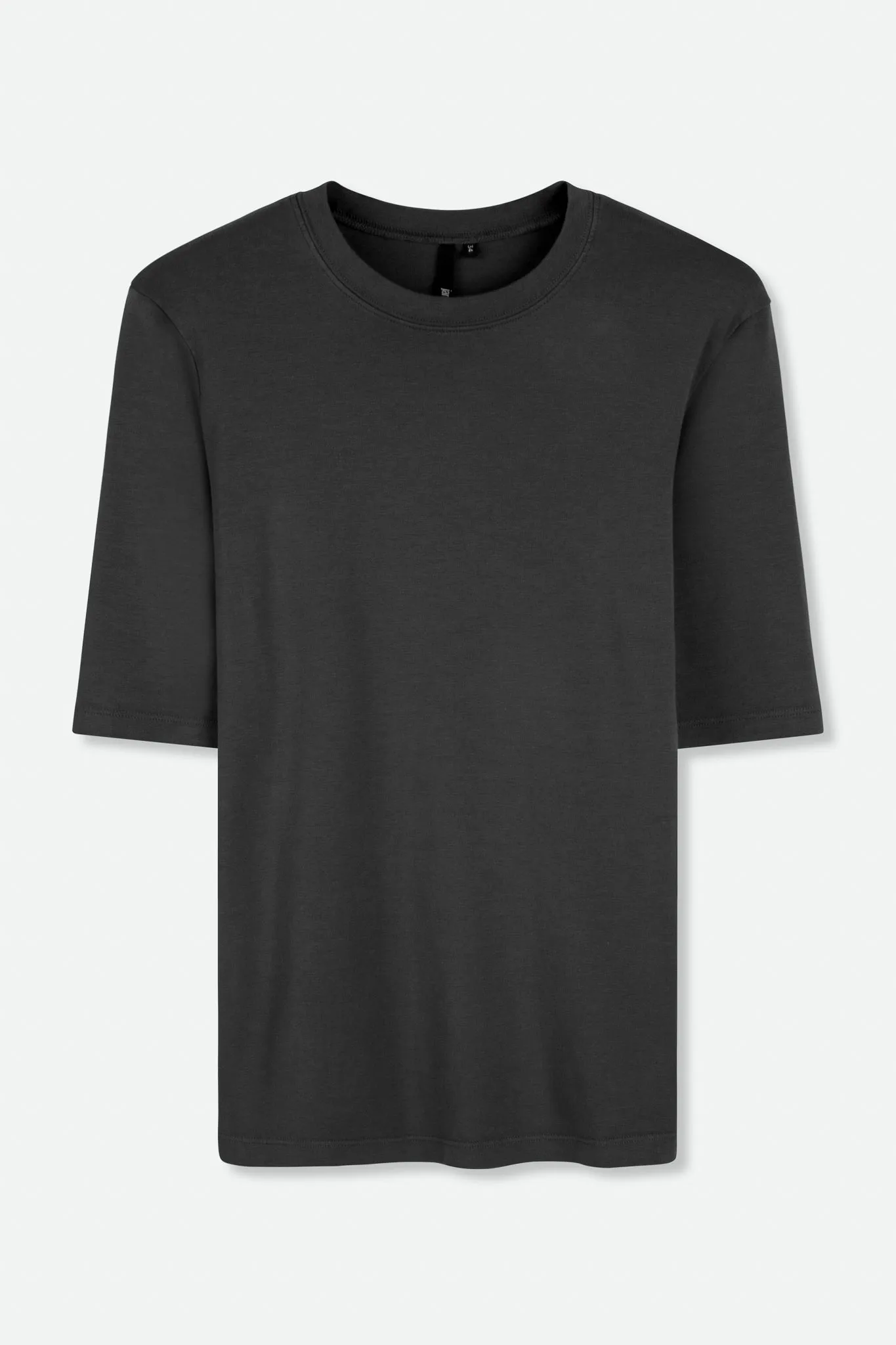LIMITED EDITION COLLECTION ELBOW SLEEVE CREW IN PIMA COTTON STRETCH quiet noon