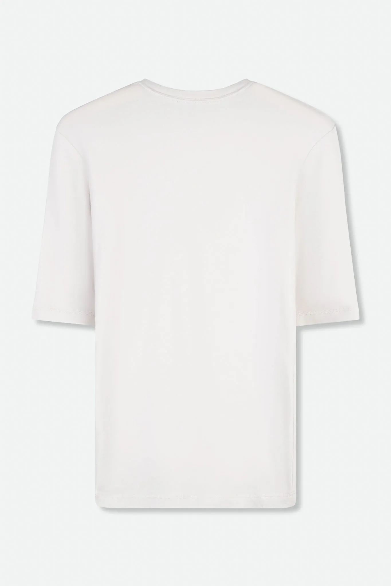 LIMITED EDITION COLLECTION ELBOW SLEEVE CREW IN PIMA COTTON STRETCH clean design